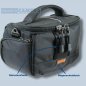 Preview: Dörr YUMA Systemtasche 1 schwarz/silber Kameratasche mit Regenschutzhülle Fototasche für Systemkameras Evilkameras Bridgekameras