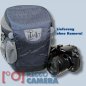 Preview: Dörr NO-LIMIT Halftertasche L in dunkelblau Holster-Tasche für digitale SLR-Kameras mit langem Zoom Bereitschaftstasche Fototasc