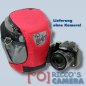 Preview: Dörr NO-LIMIT Halftertasche M in rot Holster-Tasche für digitale SLR-Kameras oder Systemkameras Evilkameras Bereitschaftstasche