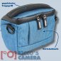 Preview: Dörr Fototasche Motion XS in blau Kameratasche für kompakte Digitalkameras oder kleine Systemkameras Tasche Bag blue mxsbl