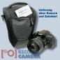 Preview: Dörr Halfter-Fototasche Classic XL Colt-Tasche für DSLR-Kamera mit langem Zoom Kameratasche mit Regenschutzhülle Bereitschaftsta