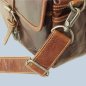 Preview: Leder Fototasche Alpenleder Presse Brandy echt Leder Tasche in braun für Systemkameras Evilkameras Kameratasche lal