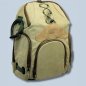 Preview: Fotorucksack Kalahari Kapako K-69 Rucksack canvas khaki für DSLR oder Systemkamera Ausrüstung