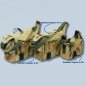 Preview: Kalahari Kapako K-32 Canvas khaki inkl. Regenschutz - wasserdichte Fototasche für die Spiegelreflexausrüstung K 32 khaki k32k