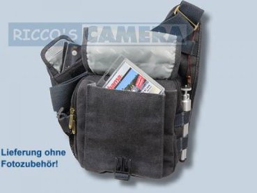 Tasche für Canon Powershot SX540 HS SX530 SX60 SX50 SX40 SX30 SX20 SX10 - Kalahari KIKAO K-51 Fototasche schwarz k51b