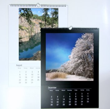 2 Bastelkalender mit Beispielfotos