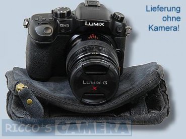 Preview: Kalahari Bohnenbeutelstativ Bohnensack aus Canvas black Kamerakissen