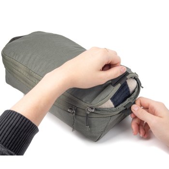 Preview: Peak Design Packing Cube Small – Kompressionsreißverschluss Sage