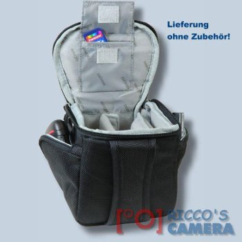 Preview: Dörr YUMA Systemtasche 0.5 schwarz/silber Kameratasche Fototasche für Systemkameras Evilkameras Bridgekamer