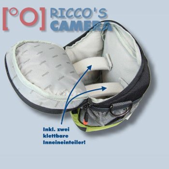 Dörr NO-LIMIT Halftertasche L in oliv grün Holster-Tasche für digitale SLR-Kameras mit langem Zoom Bereitschaftstasche Fototasch