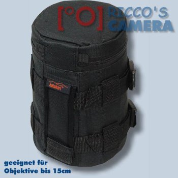 Preview: Kalahari SWAVE Objektivköcher lava Köcher für Objektive bis 15 cm Objektivtasche ks15