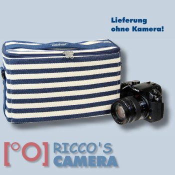 Kalahari SeaSide K-50 Fototasche in blau weiß maritime Kameratasche k50