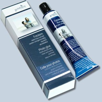 Goldbuch Fotoklebstofftube 50ml Fotokleber Fotoleim flüssiger Klebstoff in der Tube Photo Glue