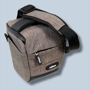 Dörr Halfter-Fototasche Motion M in braun Colt Kameratasche für Systemkameras Bridgekameras und kleine DSLR Kameras Tasche hmmbr