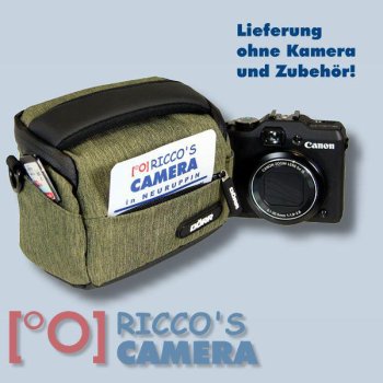 Dörr Fototasche Motion XS in oliv Kameratasche für kompakte Digitalkameras oder kleine Systemkameras Tasche Bag grün mxso