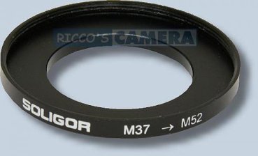 Filteradapter 34 - 37 mm ( Objektiv 34mm / Filter 37mm ) - Step Up Ring Anschlussring Adapterring