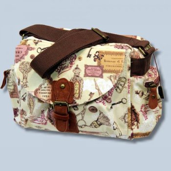 Preview: Fototasche Kalahari K-41 K41 Molopo Vintage inkl. Tascheneinsatz - Tasche für Spiegelreflexkameras und Zubehör K41vF41