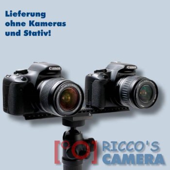 Preview: Quenox/Fotomate LP-02 Makro-Einstellschlitten (Makroschlitten, Kameraschlitten, Fotoschlitten, Makroschiene) - Verstellweg 24cm