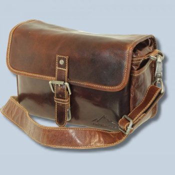 Ledertasche Schrägansicht