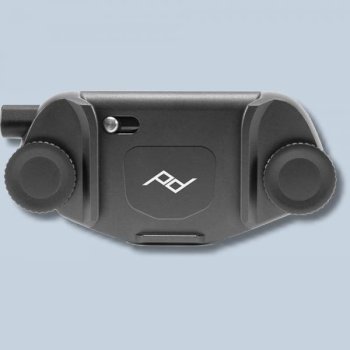 Peak Design Capture Clip v3 Black - Kameraclip zum Tragen von DSLR-/DSLM-Kameras an Gurten oder Gürteln
