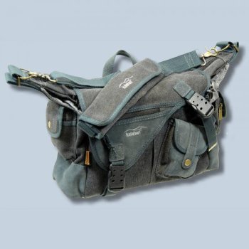 Kalahari Kapako K-32 Canvas schwarz inkl. Regenschutz - wasserdichte Fototasche für die Spiegelreflexausrüstung K 32 black k32b
