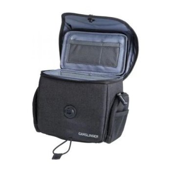 Preview: Cosyspeed Camslinger RF schwarz outdoor Kameratasche mit Hüftgürtel für Systemkameras und kleine DSLR-Kameras