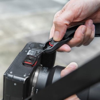 Peak Design Leash Black - Multifunktionaler Kameragurt B-Ware (Verpackung beschädigt)