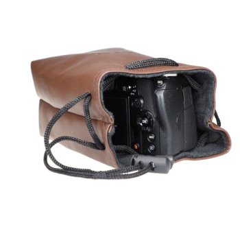 Preview: 7Artisans Kamerabeutel Retro braun Kameratasche Objektivbeutel