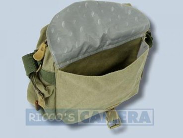 Preview: Kalahari Molopo K-41 K41 Fototasche Canvas khaki - Tasche für Spiegelreflexkameras und Zubehör K 41 K41 khaki