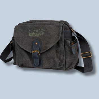 Kalahari Molopo K-41 K41 Fototasche Canvas schwarz - Tasche für Spiegelreflexkameras und Zubehör K 41 K41 black
