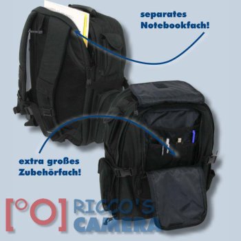 Fotorucksack Stonewood 72 Rucksack mit Regenschutz Kamerarucksack für Spiegelreflexkameras