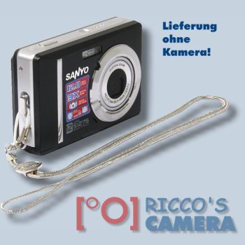 Preview: Metal Strap Handschlaufe Kette Trageschlaufe Trageriemen für Digitalkameras und Handys