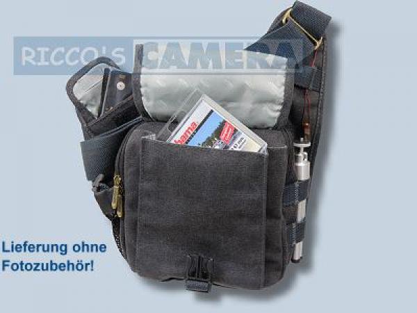 Tasche für Canon Powershot SX540 HS SX530 SX60 SX50 SX40 SX30 SX20 SX10 - Kalahari KIKAO K-51 Fototasche schwarz k51b