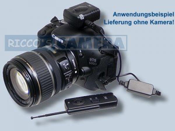 Funk-Fernauslöser Canon PowerShot G1 X MIII G3 X SX60 HS G1 X MII G16 SX50 HS G15 G1 X G12 G11 Fernbedienung wie RS-60E3