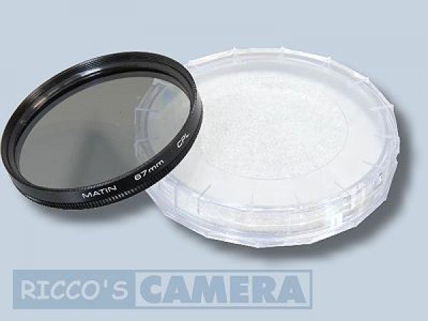 Matin Polfilter zirkular 55mm Pol-Filter CPL Polarisationsfilter 55 mm