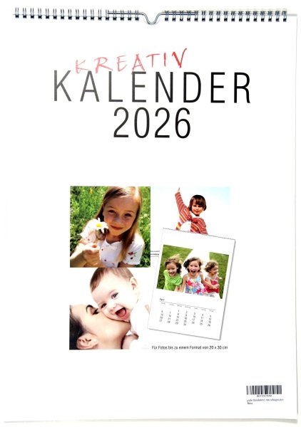 Bastelkalender mit optischer Darstellung der Maße