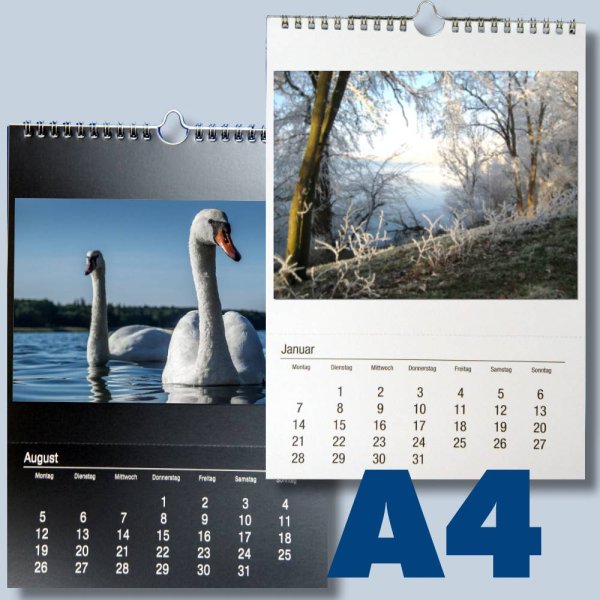 2 Bastelkalender mit Beispielfotos