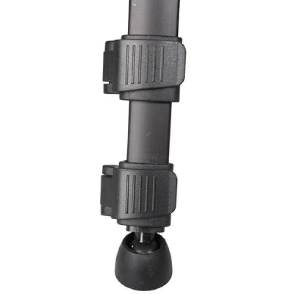 B.I.G. T-1271 Alustativ schwarz für Spiegelreflexkameras Bridgekameras Systemkameras und Camcorder