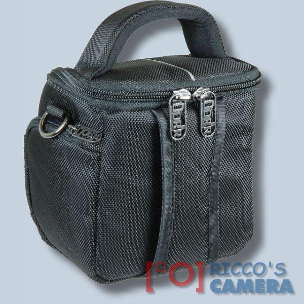 Dörr YUMA Systemtasche 0.5 schwarz/silber Kameratasche Fototasche für Systemkameras Evilkameras Bridgekamer