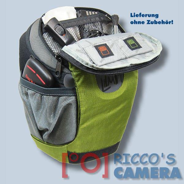 Dörr NO-LIMIT Halftertasche L in oliv grün Holster-Tasche für digitale SLR-Kameras mit langem Zoom Bereitschaftstasche Fototasch