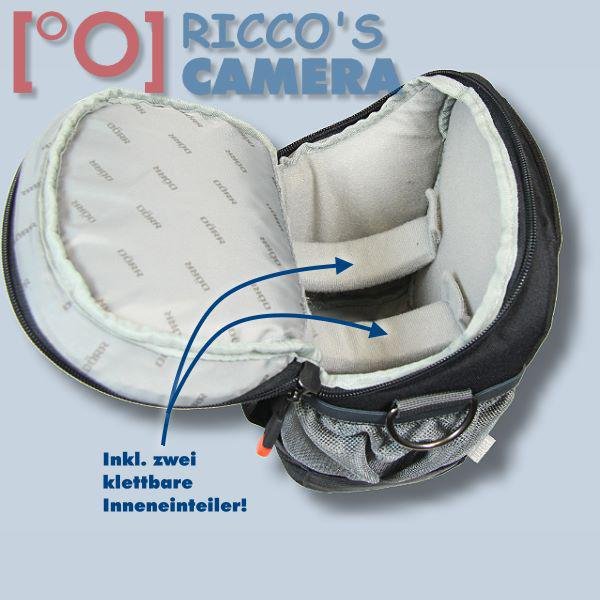 Dörr NO-LIMIT Halftertasche L in schwarz Holster-Tasche für digitale SLR-Kameras mit langem Zoom Bereitschaftstasche Fototasche