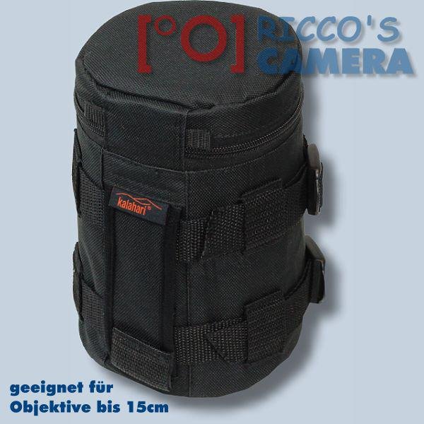 Kalahari SWAVE Objektivköcher lava Köcher für Objektive bis 15 cm Objektivtasche ks15