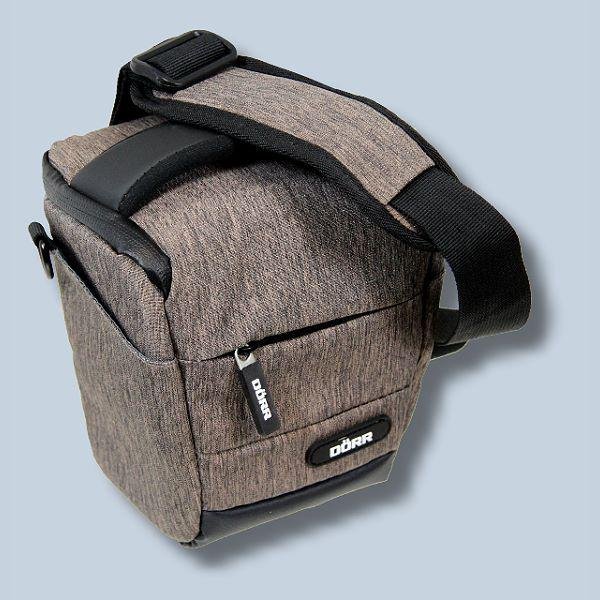 Dörr Halfter-Fototasche Motion M in braun Colt Kameratasche für Systemkameras Bridgekameras und kleine DSLR Kameras Tasche hmmbr