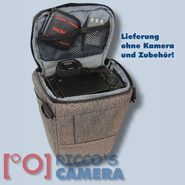 Dörr Halfter-Fototasche Motion M in braun Colt Kameratasche für Systemkameras Bridgekameras und kleine DSLR Kameras Tasche hmmbr