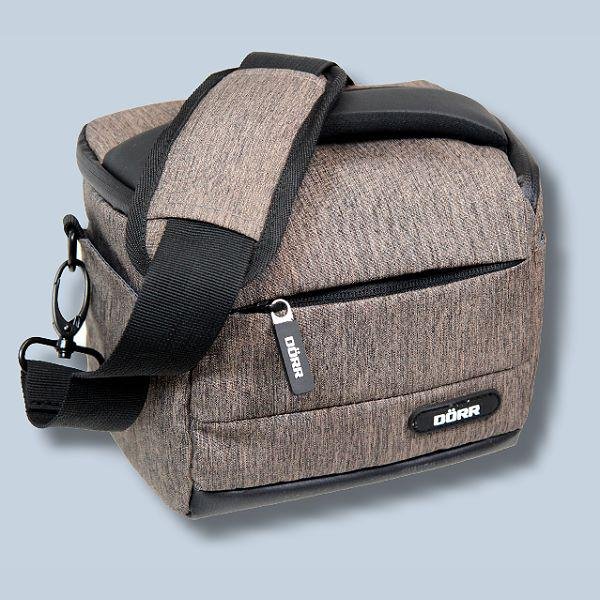 Dörr Fototasche Motion S in braun Kameratasche für Systemkameras, Bridgekameras und kleine DSLR Kameras Tasche Bag brown dmsbr