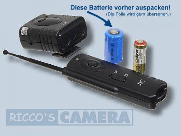 Funkauslöser für Sony CyberShot HX400V HX400 HX300 HX60V HX60 HX50V u.a. kompatibel zu RM-VPR1