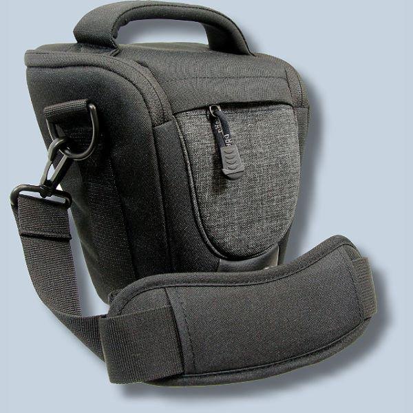 Dörr Halfter-Fototasche Classic L Colt-Tasche für Systemkameras oder DSLR-Kamera mit langem Zoom Kameratasche mit Regenschutzhül