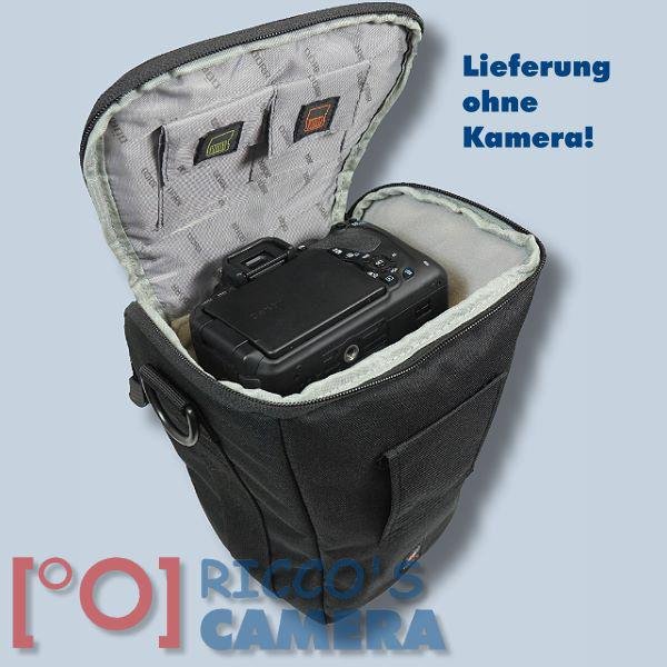 Dörr Halfter-Fototasche Classic XL Colt-Tasche für DSLR-Kamera mit langem Zoom Kameratasche mit Regenschutzhülle Bereitschaftsta