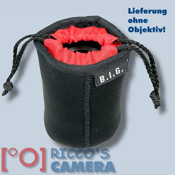 Neopren Objektivbeutel für Sigma 2,8/60 DN MFT Sony E-Mount Objektiv Objektivköcher Objektiv Beutel 10x7 cm ps10