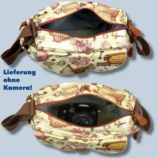 Fototasche Kalahari K-41 K41 Molopo Vintage - Tasche für Spiegelreflexkameras und Zubehör K 41 K41v